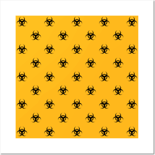 Biohazard Repeating Pattern Posters and Art